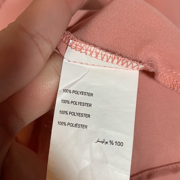 Michel Studio Pink Long Sleeved Blouse Top - Picture 9 of 9